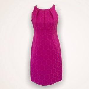 JUST...TAYLOR Fuchsia Sheath Dress